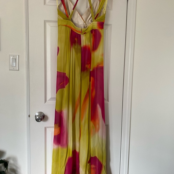 BCBG Maxazria Never Worn Empire Waist Silk Dress - Picture 2 of 13